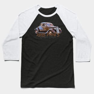 1935 Ford 5 Window Coupe Baseball T-Shirt